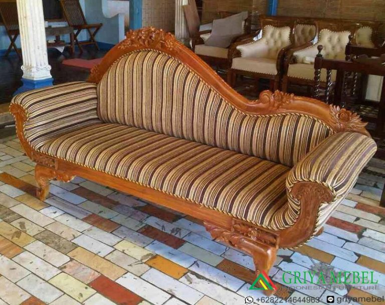 Sofa Telepon Mawar Murah Furniture Jati Jepara
