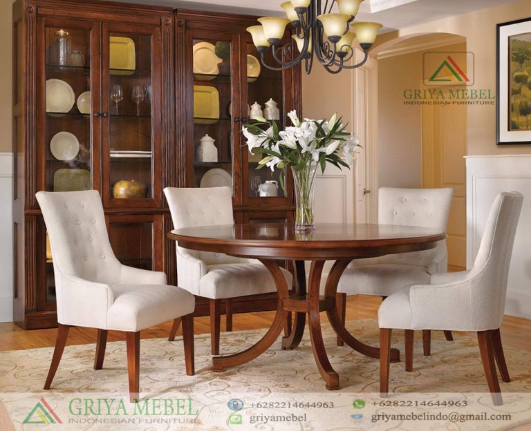 Set Kursi Sofa Makan Jati Mewah Furniture Jati Jepara